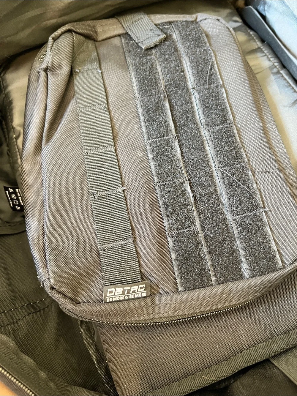 DBTAC Tactical Diaper Bag Backpack Black MOLLE Large Baby Bag GUC
